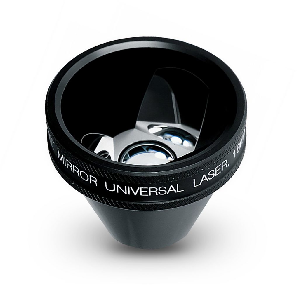 Viewlight Ocular Three Mirror Universal Gonio Laser Lens 18mm O.D