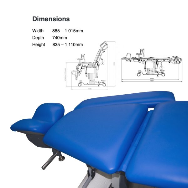 MDT Operating Table SC-1 Surgical Chair - Image 6